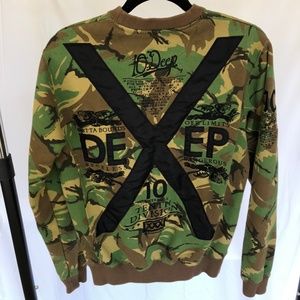 10.Deep Camo Sweatshirt Small